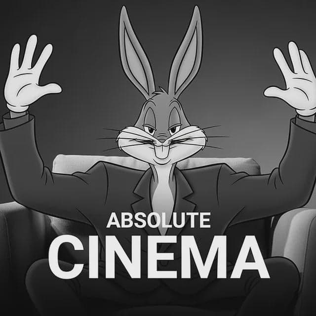 Bugs Bunny Declares Absolute Cinema