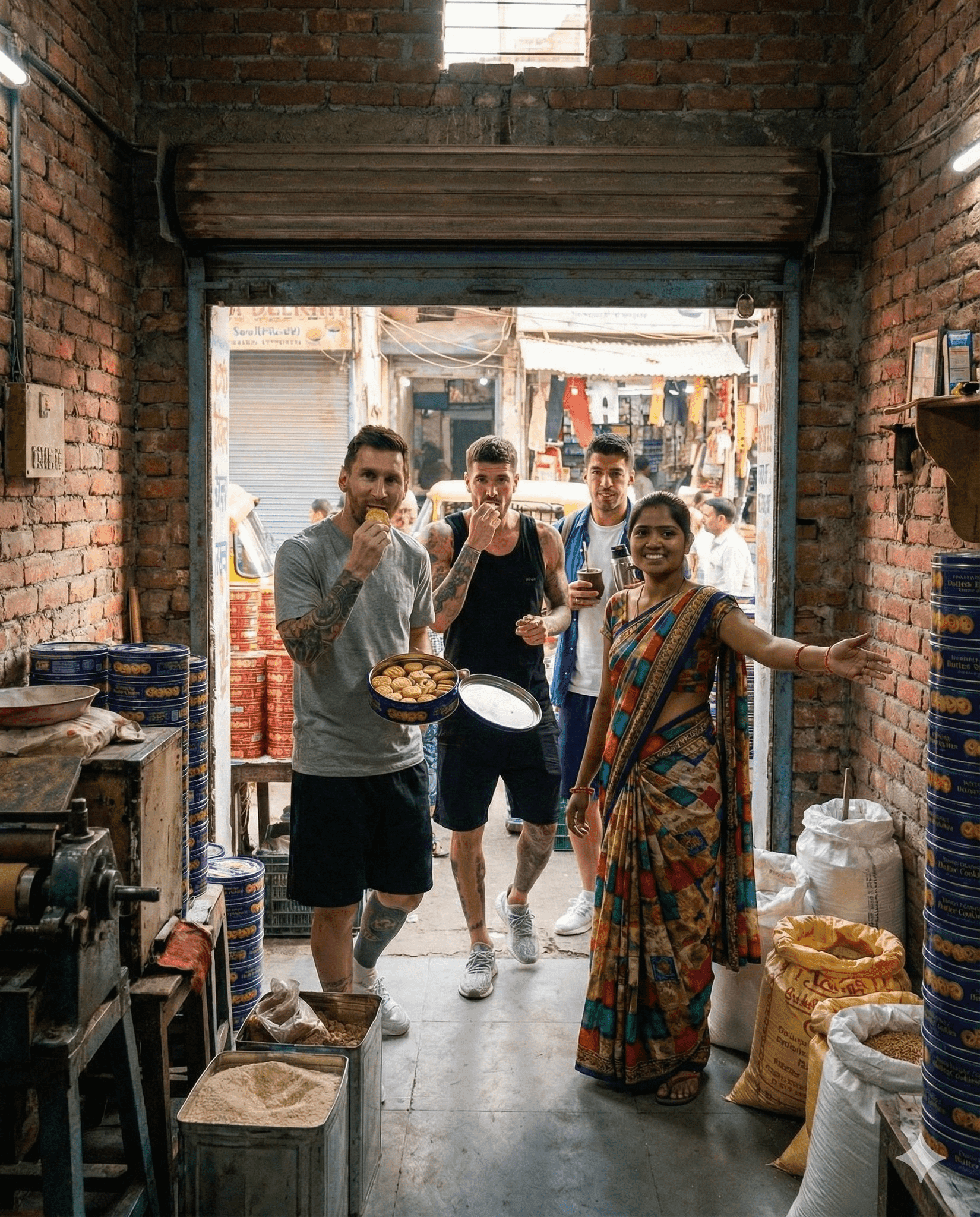 Soccer Stars Shop at Indian Cookie Market