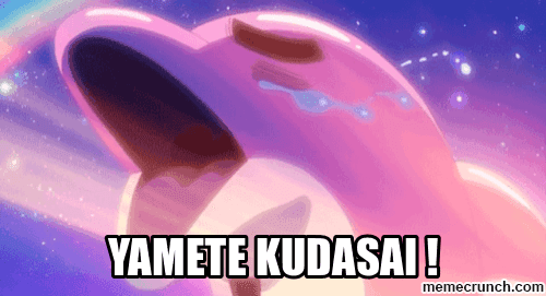 Kirby Cries Yamete Kudasai Dramatically