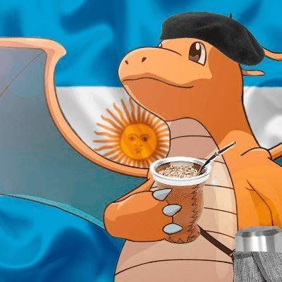 Dragonite Argentino Tomando Mate