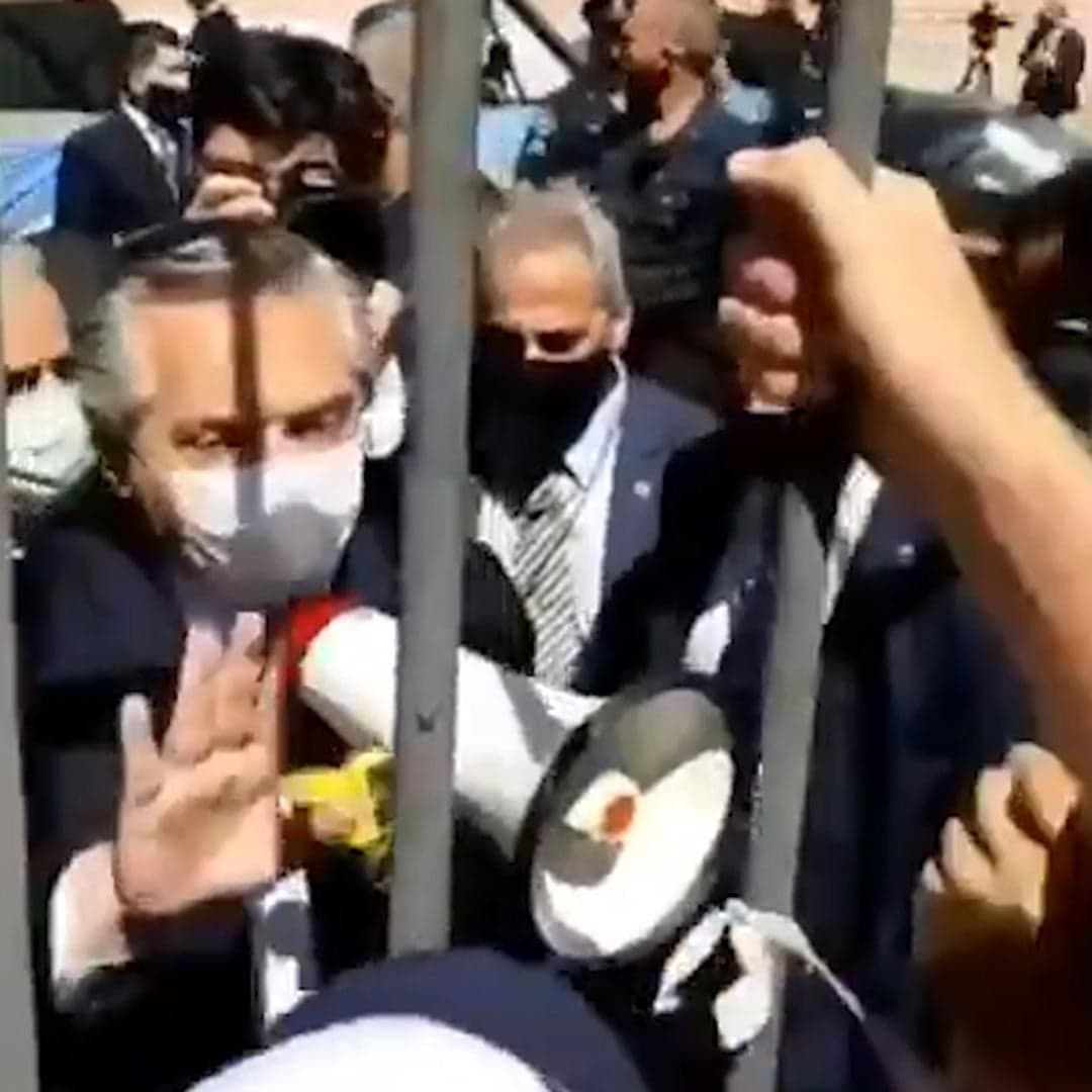 Alberto Fernández Egg Assault