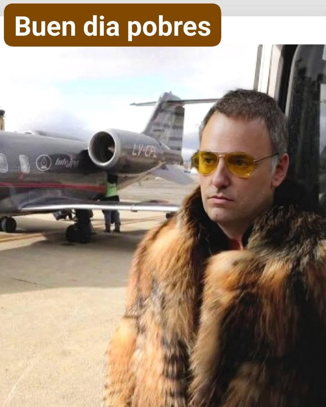Good Morning Poor People Private Jet Flex