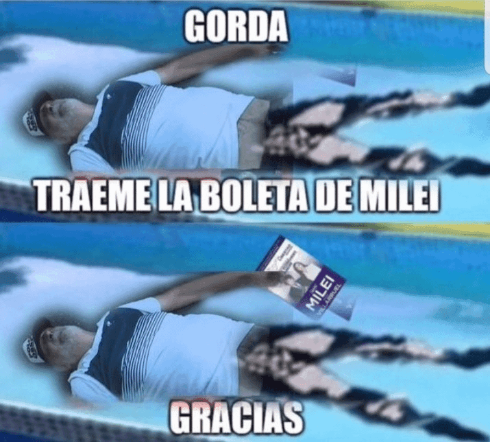 Honey Bring Me Milei's Ballot From the Pool