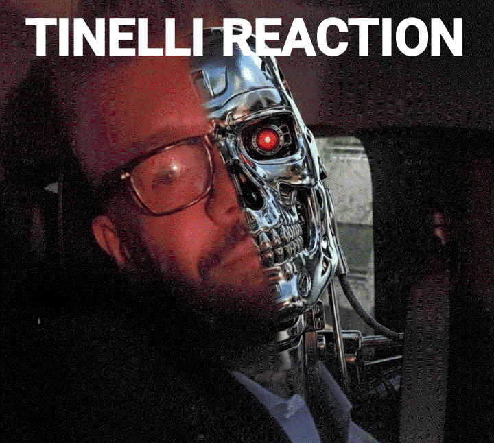 Tinelli Terminator Hybrid Reaction Image