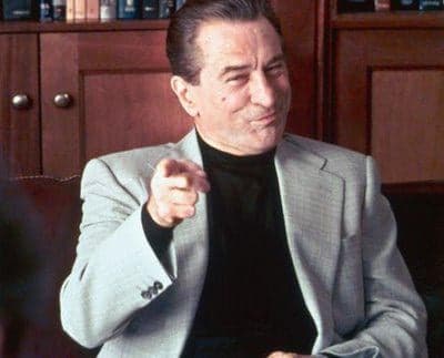 De Niro Points and Laughs at You