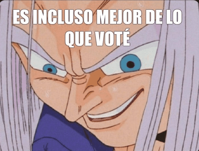 Trunks Grins Because It's Better Than Expected