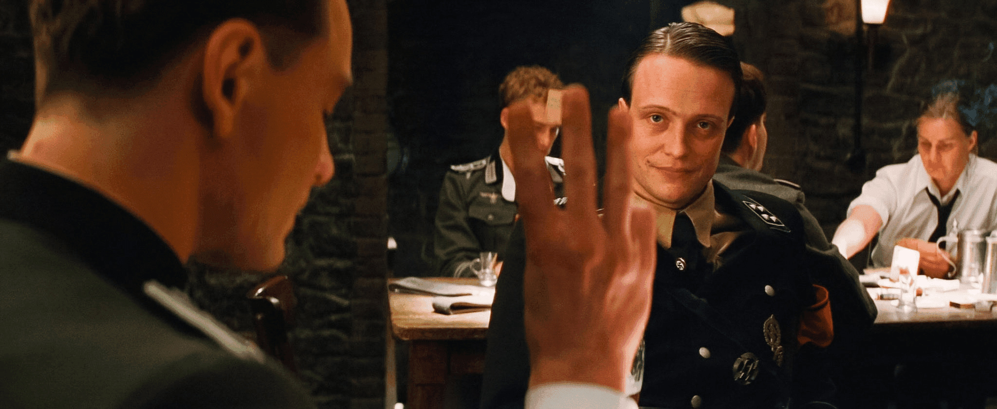 Three Fingers Reveal The Tavern Spy