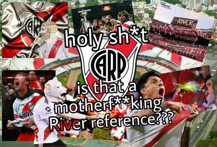 Is That A JoJo Reference River Plate Edition