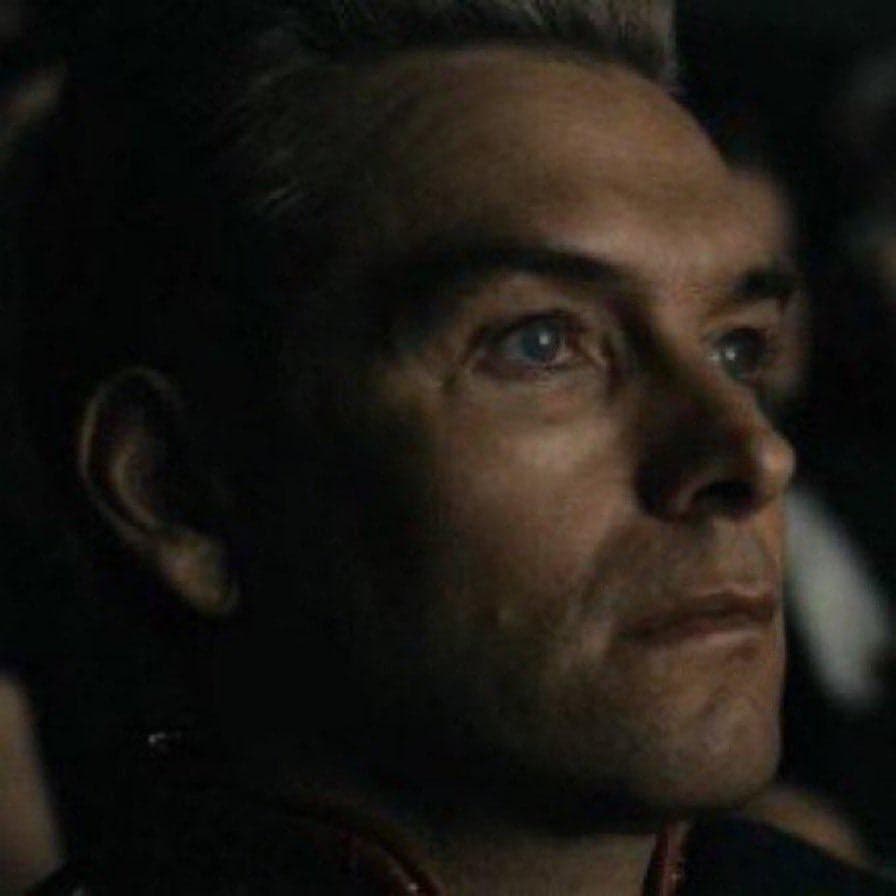 Mads Mikkelsen Intense Dramatic Profile Close-Up