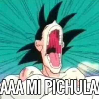 Goku Gritando Aaaah Mi Picha