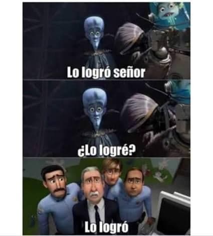 Megamind Lo Logró Señor
