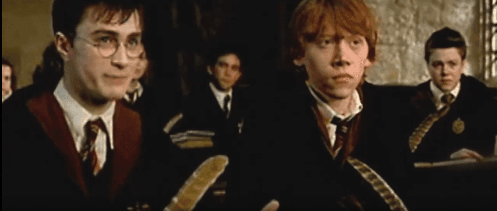 Harry and Ron Reaction