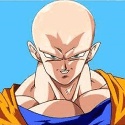 Smug Krillin Dragon Ball
