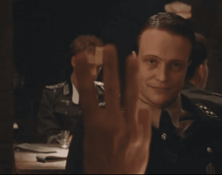 Nazi Thumbs Up