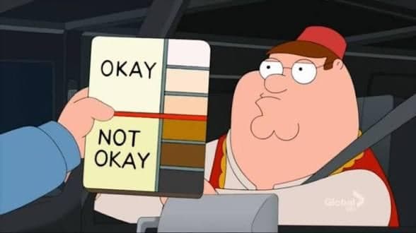 Peter Griffin Okay Not Okay