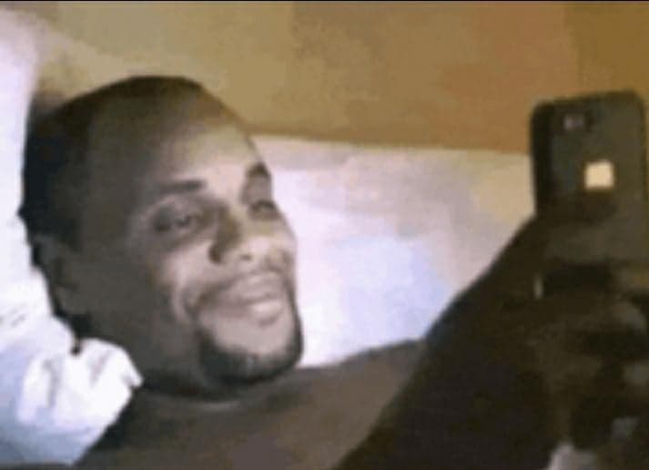 Shaq Sleeping In Bed