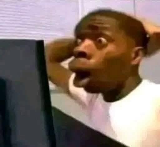 Man Shocked by What Is on His Screen