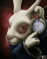 White Rabbit Alice in Wonderland