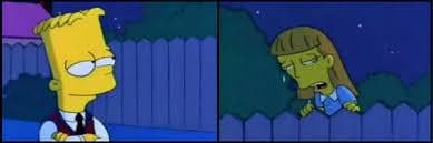 Bart Simpson Mirando Cielo