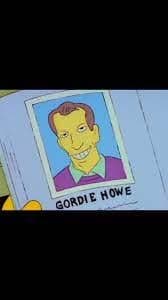 Gordie Howe Simpsons ID Card