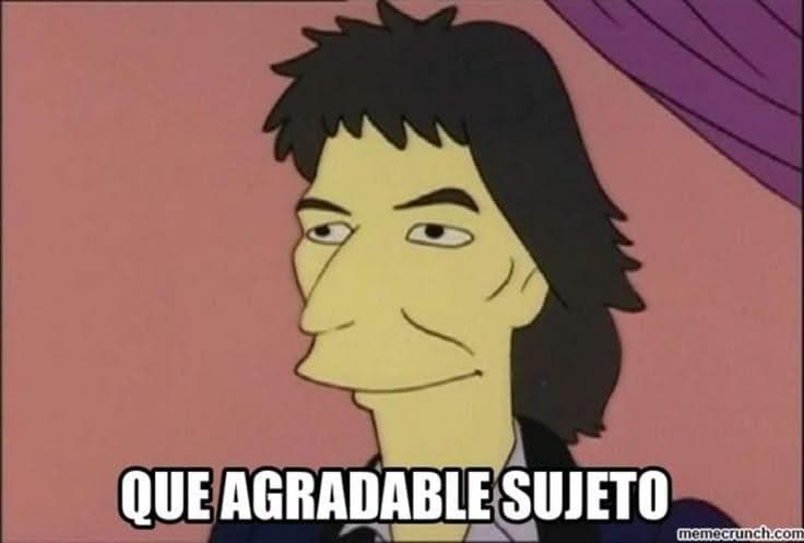 Simpsons Que Agradable Sujeto
