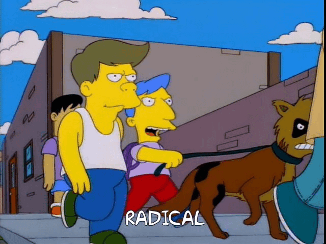Radical Teens Walk a Dangerous Dog
