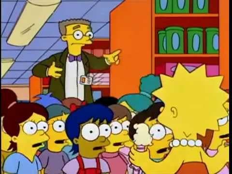 Smithers Serving Drinks Simpson