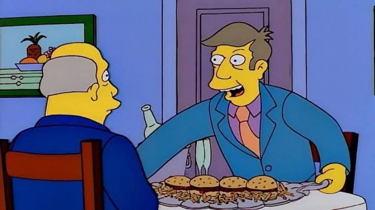 Skinner Serves Up the Famous Steamed Hams