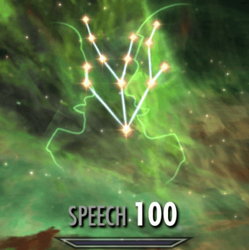 Speech Level 100 Skill Tree Unlocked