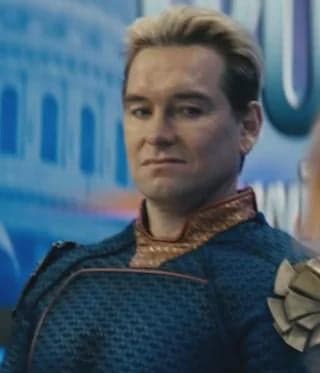 Homelander's Smug Disapproving Smirk